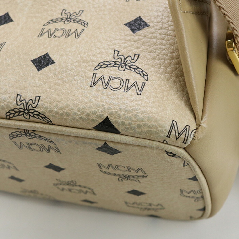 Mcm Backpack Tan - image 7